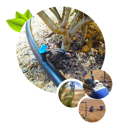 ЭРДЭНЭТ ҮЙЛДВЭР ТӨҮГ-т 36 га талбайн усалгааны систем суурилуулах