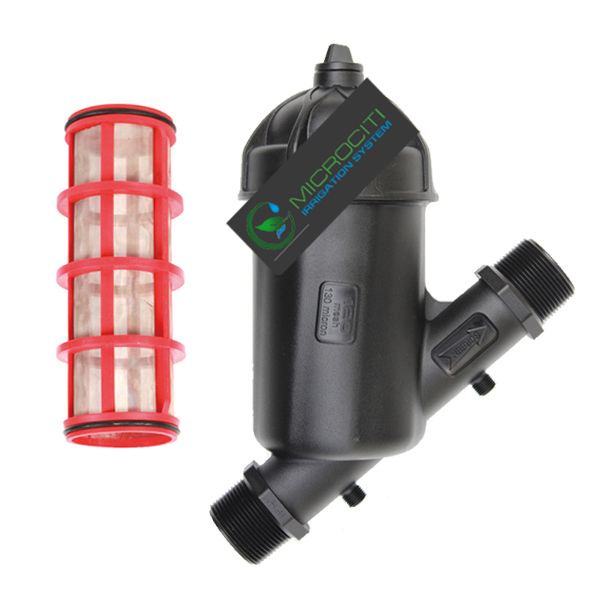 Y Screen Filter, 120mesh, 1-1/2"